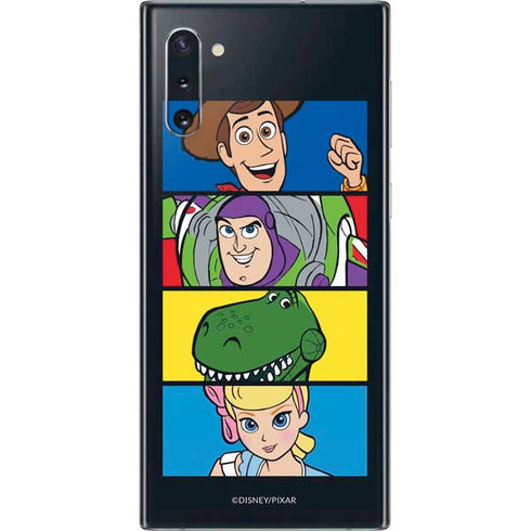 Disney Toy Story Character Grid Galaxy Note 10 Skin